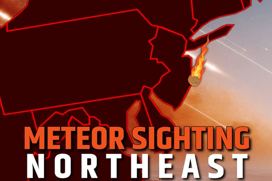 Meteor Explodes Over New Jersey