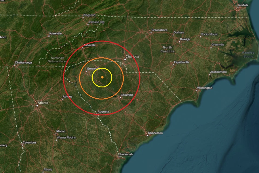 Pair of Unusual Earthquakes Strike South Carolina After Unexplained Explosion and Other Mysterious Quakes
