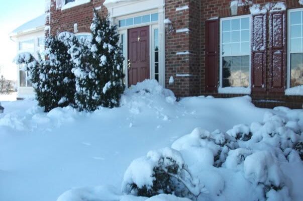 File photo of a blizzard aftermath in central New Jersey. Image: Weatherboy