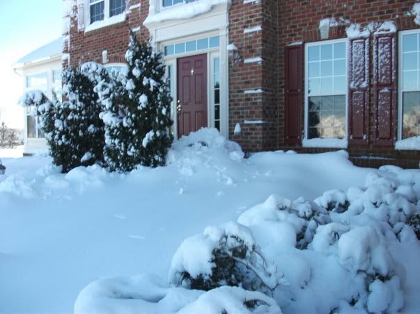 File photo of a blizzard aftermath in central New Jersey. Image: Weatherboy